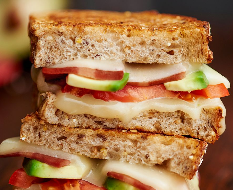 Borden Borden Turkey Bacon and Tomato Grilled Cheese - Easy Home Meals