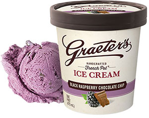 Graeter's Ice Cream Black Raspberry Chocolate Chip