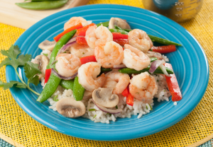 Island Lime Shrimp & Cilantro Rice