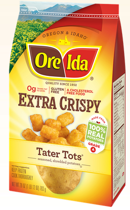 Ore-ida Extra Crispy Tater Tots - Easy Home Meals