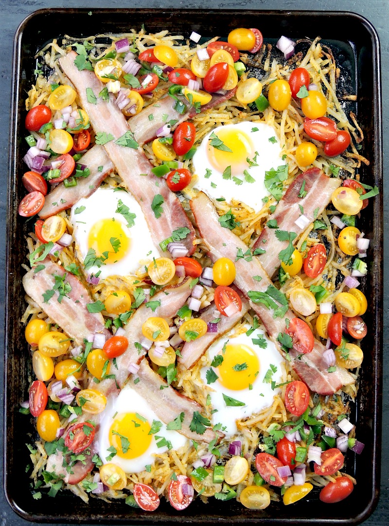 Southwestern Style Sheet Pan Breakfast | Easy Home Meals