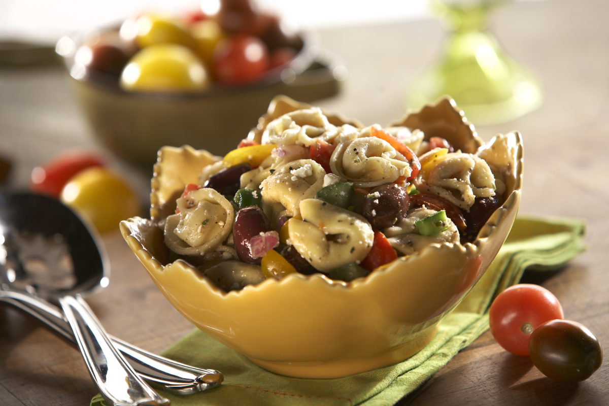 Mediterranean Tortellini Salad - Rosina Foods Inc. Recipes