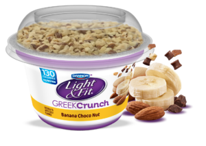 Dannon Light & Fit Banana Choco Nut Greek Yogurt