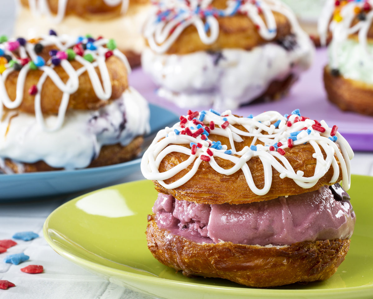 StarSpangled Ice CreamStuffed Donuts Easy Home Meals