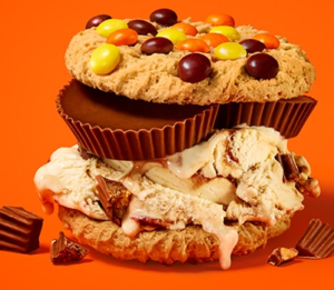 Breyers Reeses Peanut Butter Cup Cookie Sandwiches