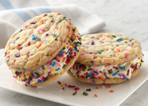 Pillsbury Confetti Ice Cream Sandwiches