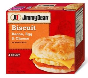 jimmy Dean Bacon Egg & Cheese Biscuit Sandwich