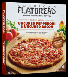 American Flatbread Uncured Pepperoni and Bacon Pizza