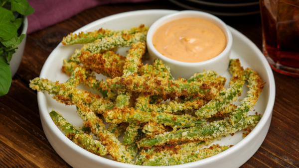 Air Fried Crispy Green Bean Fries